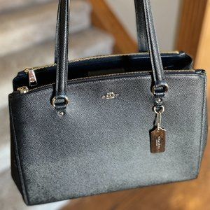 Coach Black Satchel Bag
